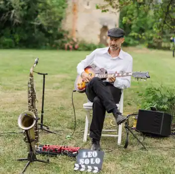 Concert Leo Solo - Saxophoniste en Guinguette à Colomiers Toulouse