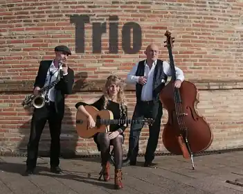 Leo Solo trio avec Kajsa